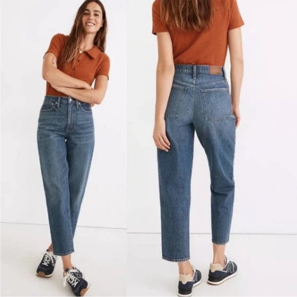 Madewell Balloon Jeans in Corson Wash